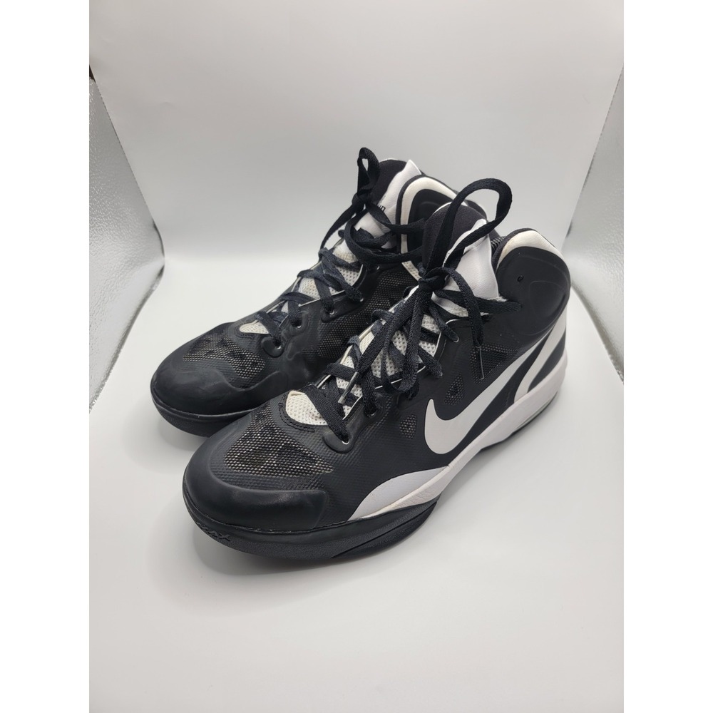 Nike Air Max Hyperguardup Mens Size 8.5 Black White Basketball Shoes Sneakers